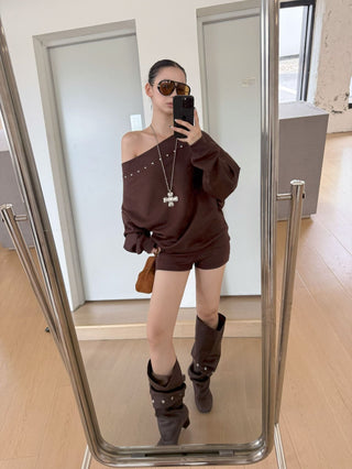 rivet sweatshirt