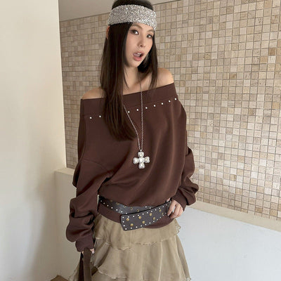 rivet sweatshirt