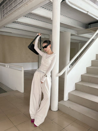 polka dot pants