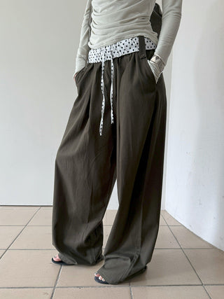 polka dot pants