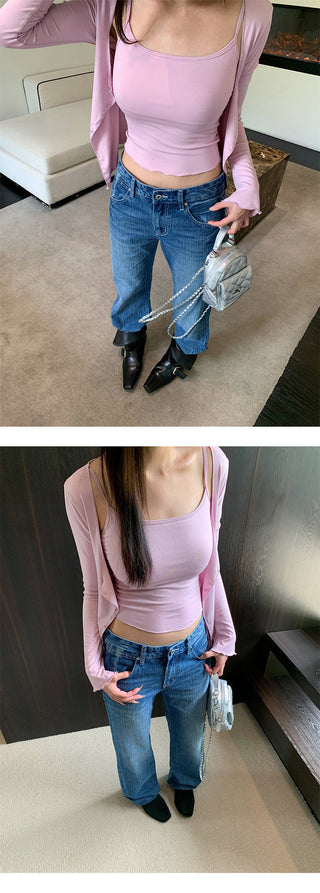 tie-dyed jeans