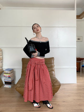 contrast shoulder tops