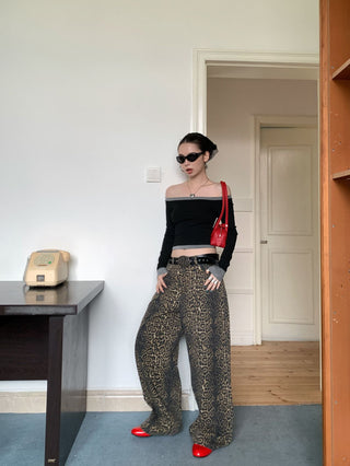contrast shoulder tops