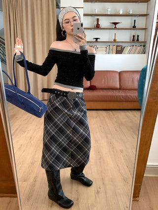 contrast shoulder tops