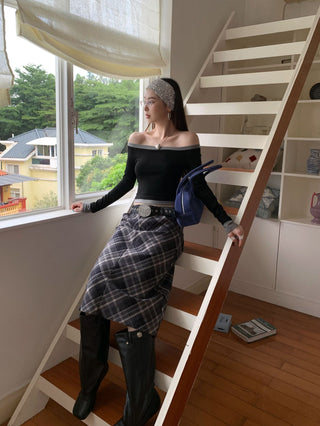 contrast shoulder tops