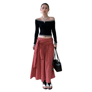 contrast shoulder tops
