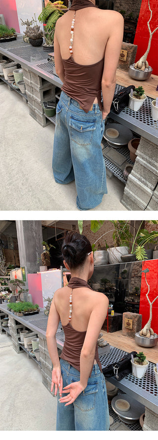 pocket wide jeans