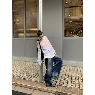 dislocation button jeans