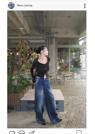 dislocation button jeans