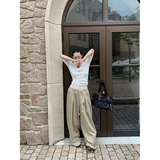 lace wide pants