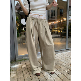 lace wide pants