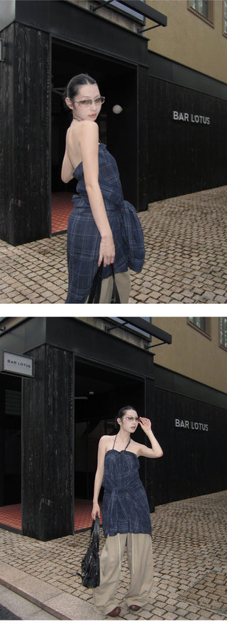 plaid shirt