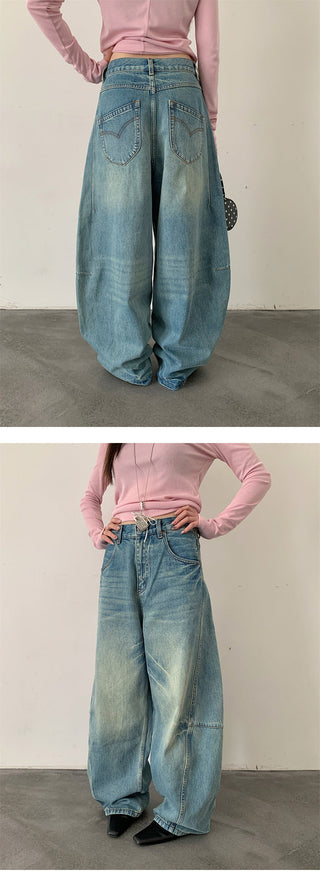 split machete jeans