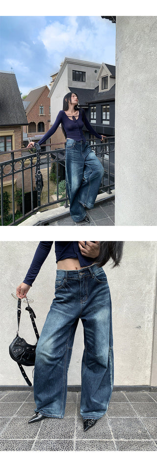 scratch machete jeans