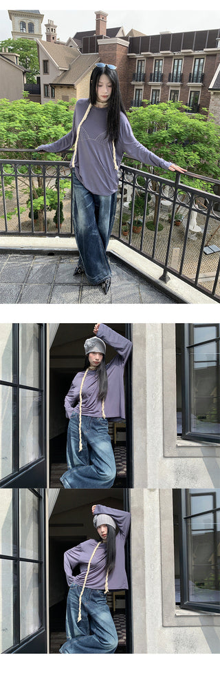 scratch machete jeans