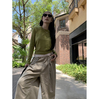 backless hollow tops
