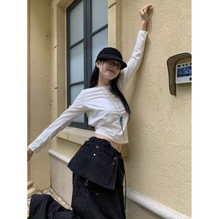 backless hollow tops