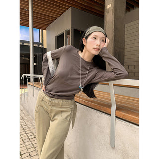 backless hollow tops