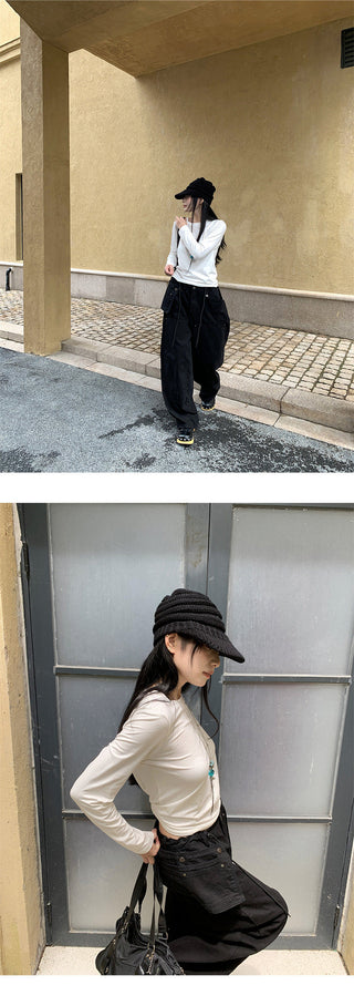 cargo wide pants