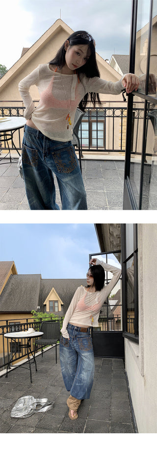 button placket top