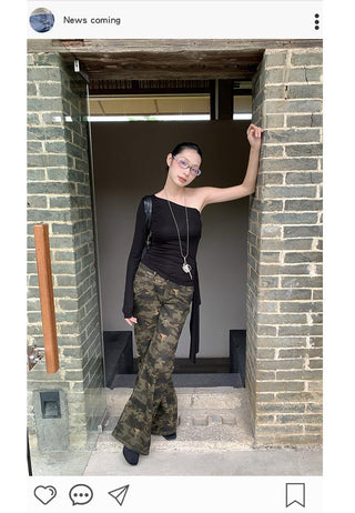 ribbon shoulder top