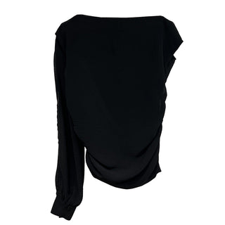 single shoulder top