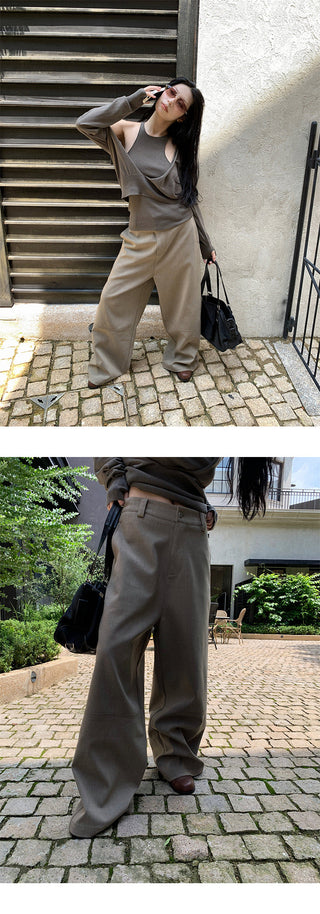 wide suit pants