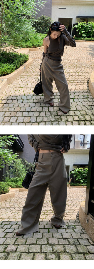 wide suit pants