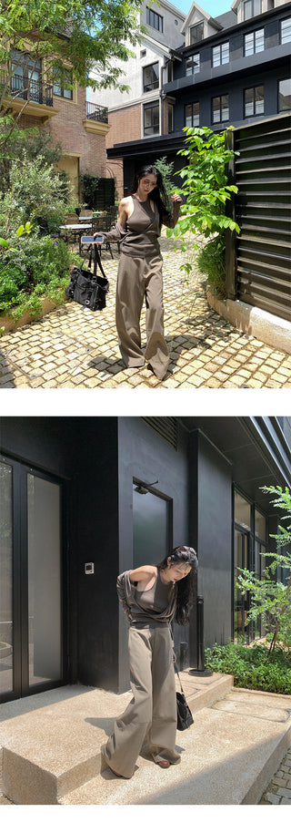 wide suit pants