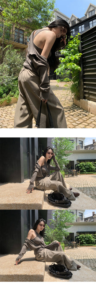 wide suit pants