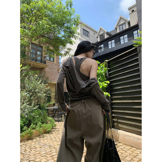 wide suit pants