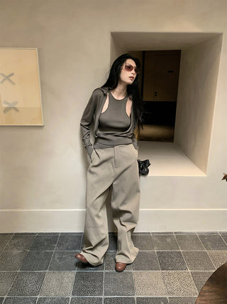 wide suit pants