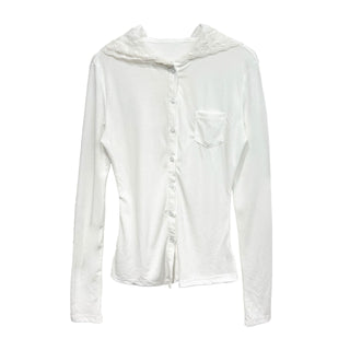 lace hooded top