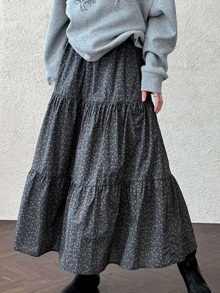 floral tiered Skirt