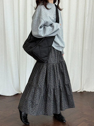 floral tiered Skirt