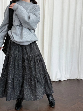 floral tiered Skirt