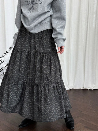 floral tiered Skirt