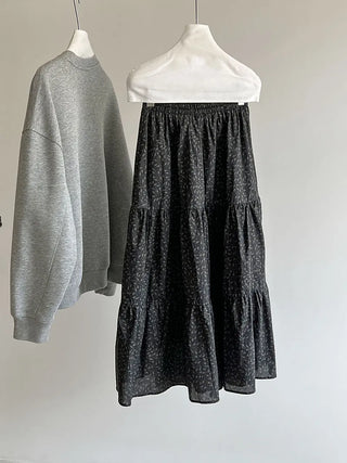 floral tiered Skirt