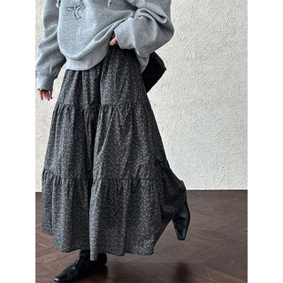 floral tiered Skirt