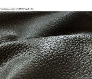lychee leather coat