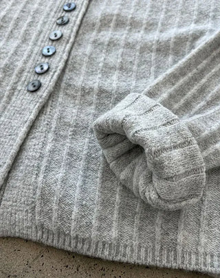 V-neck cardigan