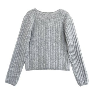 V-neck cardigan