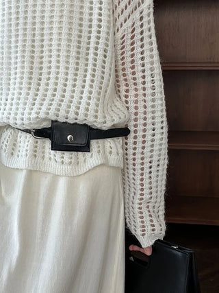 wool suspender dress