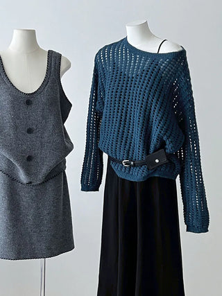 wool suspender dress