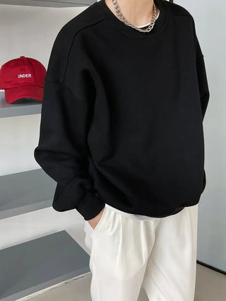 wine red sweater