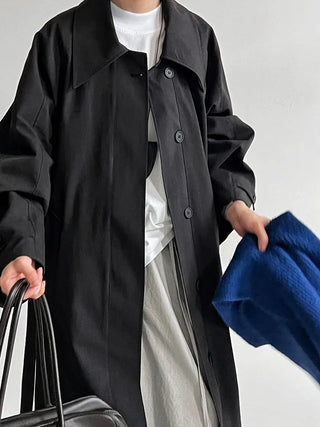 lace-up trench coat