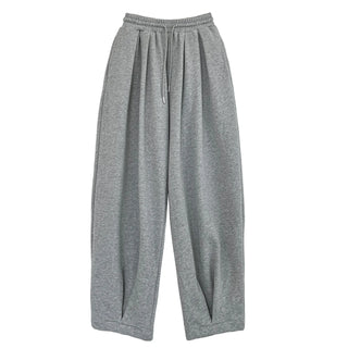 pleated sweatpants