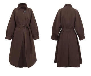 button trench coat