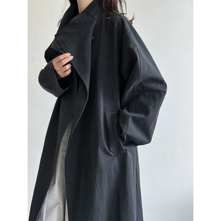 button trench coat