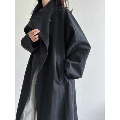 button trench coat